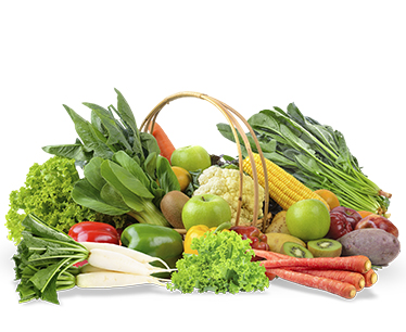 Fresh and Natural Vegetables and Fruits
